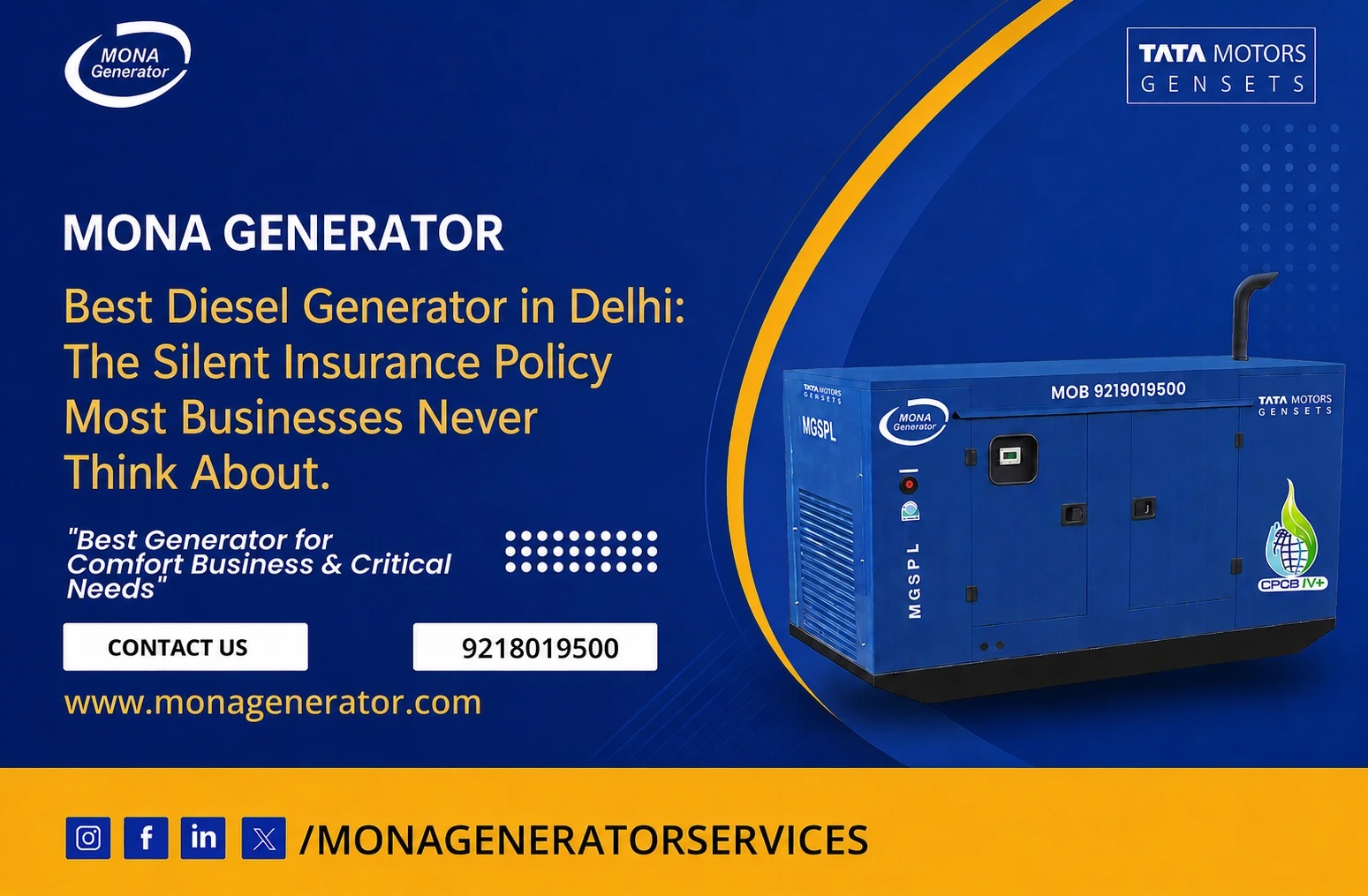 diesel generator in delhi sale